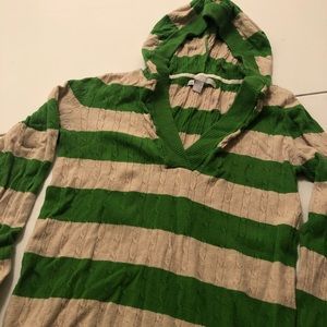 Green Stripes Sweater